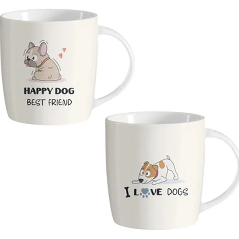 Compra MUG PERRO CAJA REGALO 35 CL SURTIDO D'CASA 27761143 al mejor precio