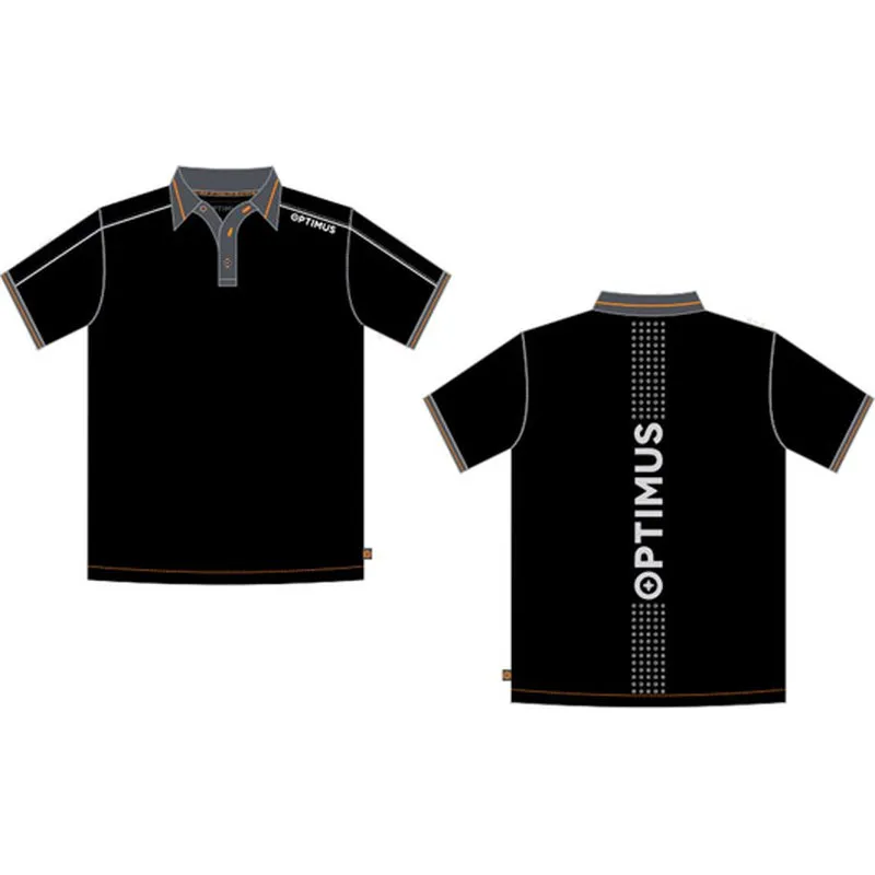 Compra POLO CHICO MANGA CORTA NEGRO OPTIMUS XXL OPTIMUS 34502 25003-2L al mejor precio