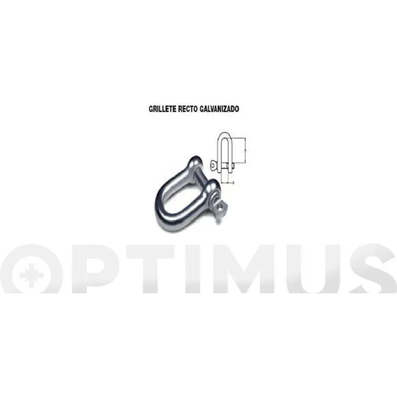 Compra GRILLETE RECTO GALVANIZADO M 19-1100 KG 5UDS UNIQ 9523499 al mejor precio