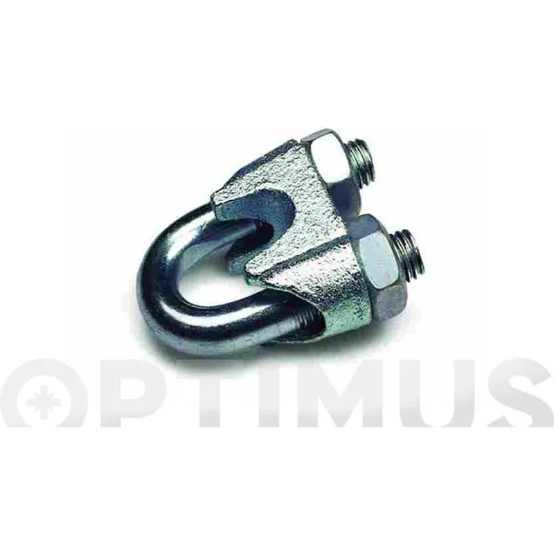 Compra SUJETACABLE DIN 741 GALVANIZADO diametro6-6.5 M 5 100UDS UNIQ 9520036 al mejor precio