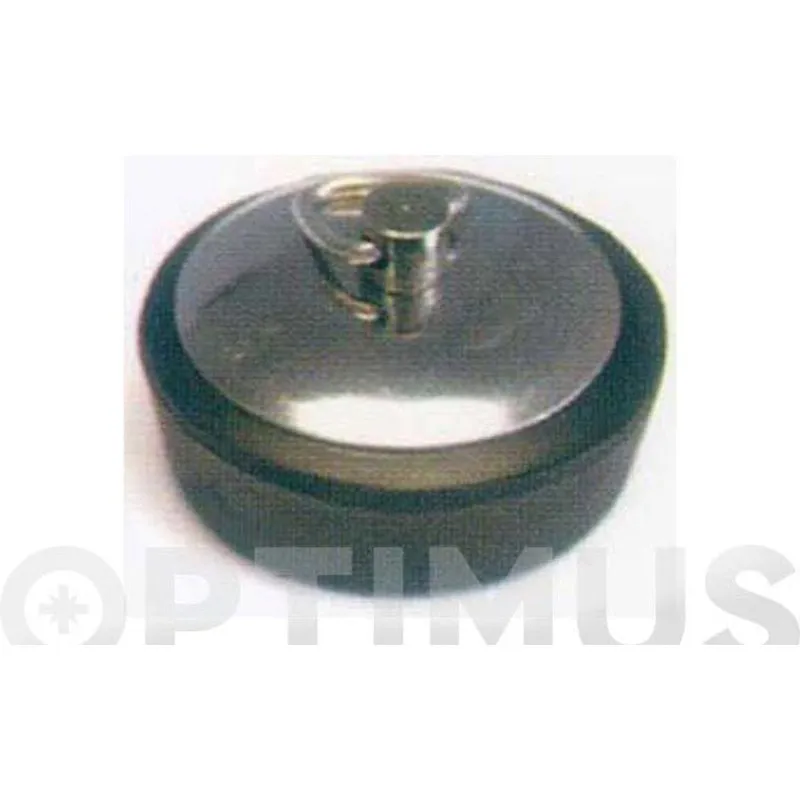 Compra TAPON LAVABO GOMA CHAPA INOX 36 MM 25 UDS 60236 al mejor precio