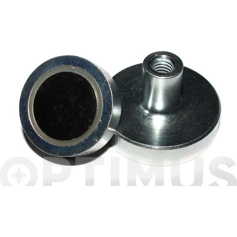 Compra IMAN NEODIMIO MONTURA ROSCA HEMBRA diametro20X6MM M-4 12UDS IDEMAG 5661 al mejor precio