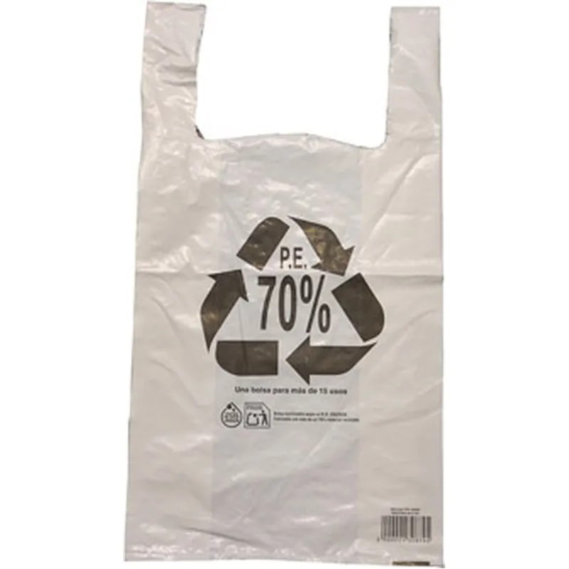 BOLSA PUNTO DE VENTA 80X90CM NEUTRA CAMISETA GALGA 200 50 PZ PLASTICOS BALTASAR NEUTRA 80X90