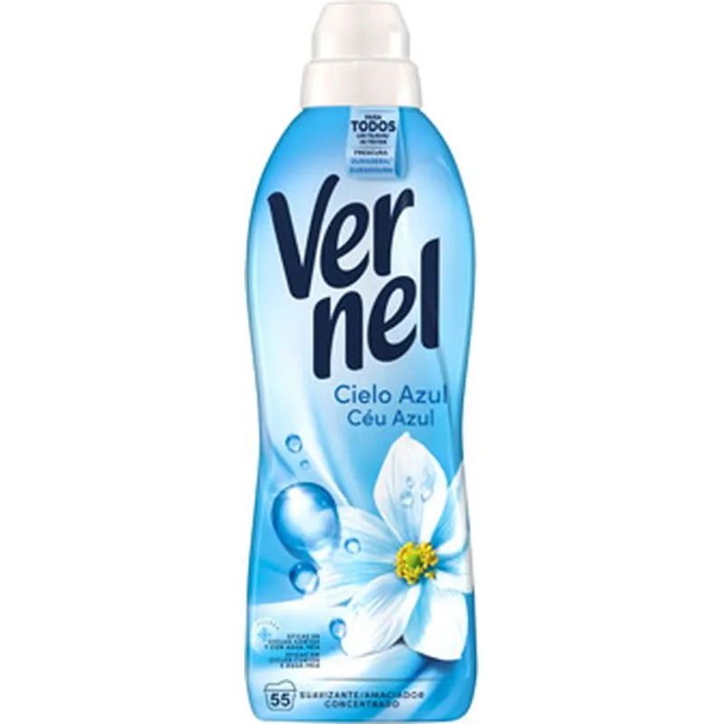 Compra SUAVIZANTE VERNEL CONCENTRADO CIELO AZUL 55 DOSIS VERNEL 3066776 al mejor precio