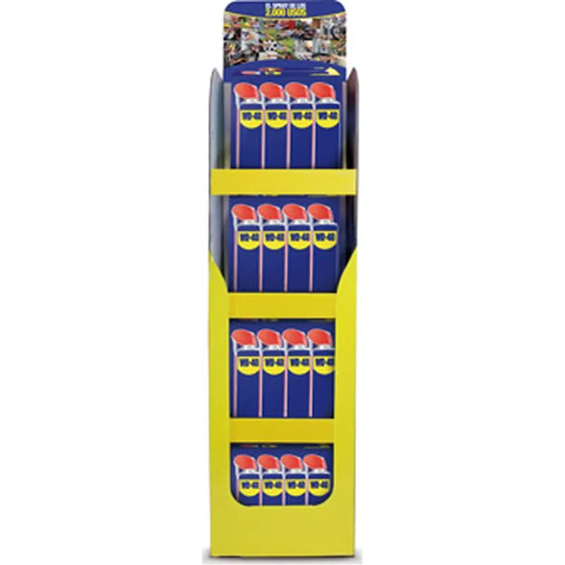 Compra ACEITE LUBRICANTE MULTIUSOS DOBLE ACCION 500ML EXPOSITOR 48UDS WD-40 341431 al mejor precio