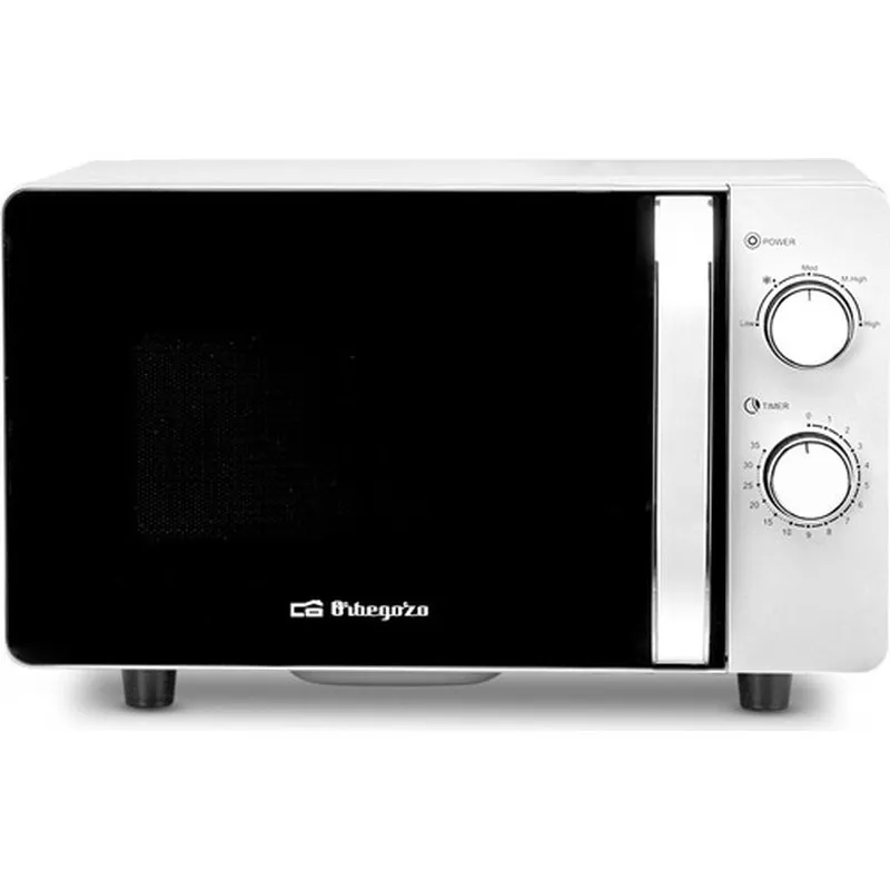 Compra HORNO MICROONDAS SIN PLATO 20L 700W ORBEGOZO 18470 al mejor precio