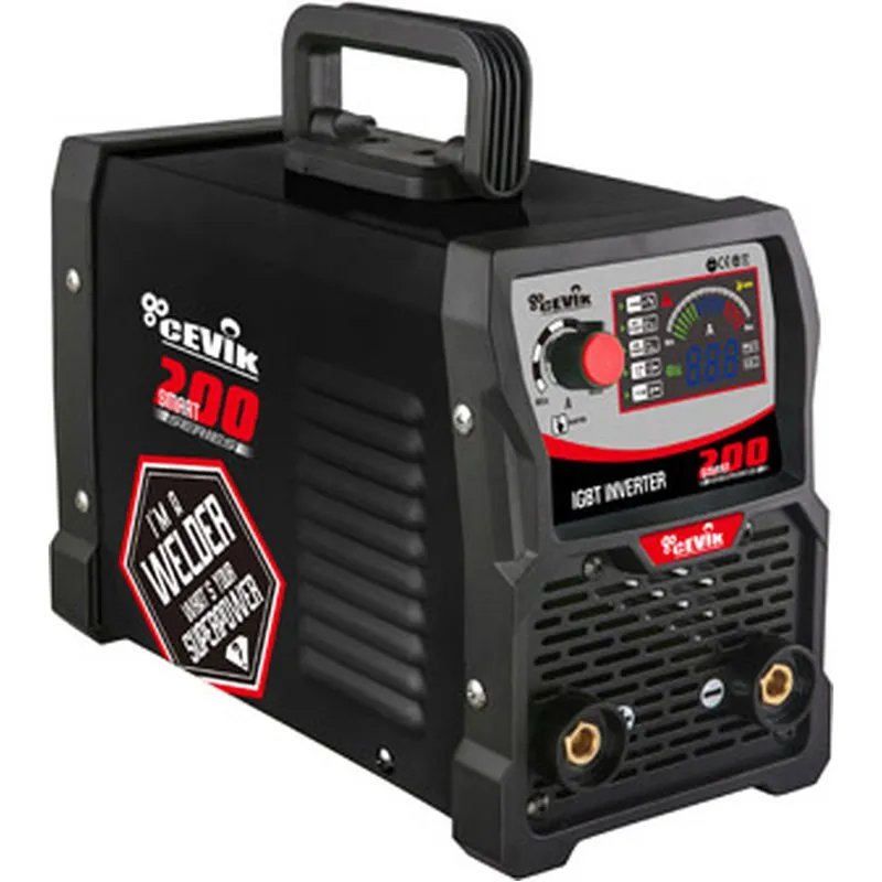 Compra SOLDADOR INVERTER MMA 200A LED CEVIK CE-SMART200 al mejor precio