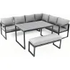 CONJUNTO RINCONERO ACERO CON MESA ALTA BOLONIA IMPORT 572770