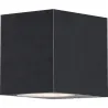 Compra APLIQUE EXTERIOR CONFO NEGRO 1XGU10 IP44 CRISTALRECORD 43-751-01-180 al mejor precio