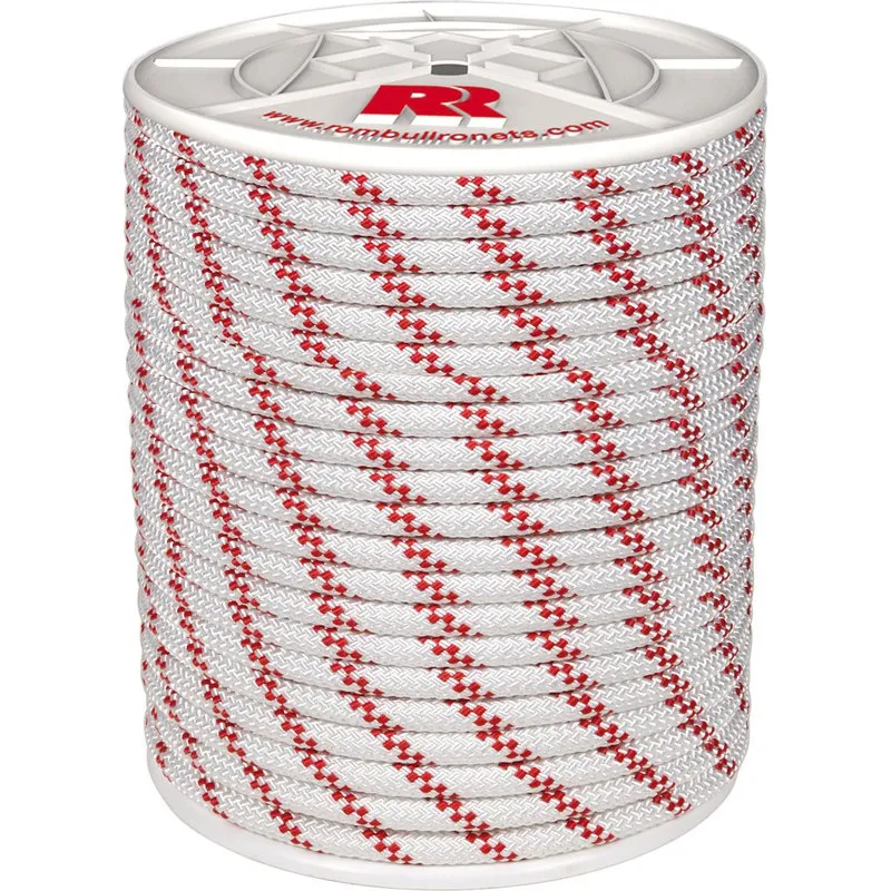 Compra CUERDA POLIESTER TRENZADO CON ALMA diametro 10 MM 100 MT BLANCO ROMBULL 429014000944 al mejor precio