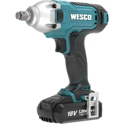 Compra ATORNILLADOR IMPACTO+TALADRO A BATERIA 180NM + 30NM 2 BATERIAS 2.0AH + CARGADOR WESCO WS1402K al mejor precio