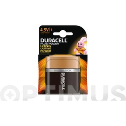 PILA ALCALINA PLUS POWER 3LR12 BL1 DURACELL 5000394146235