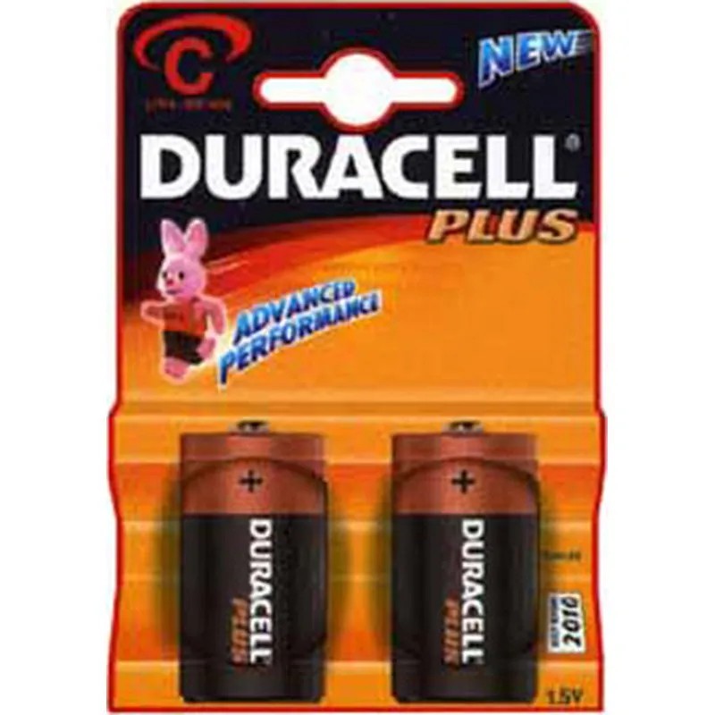 PILA ALCALINA PLUS POWER LR14-C BL2 DURACELL 5000394141827