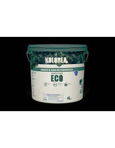 Compra Esmalte al agua eco satinado 250 ml negro KOLOREA KES-02-250ML/06135 al mejor precio