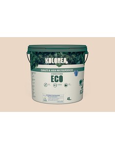 Compra Esmalte al agua eco satinado 750 ml avellana KOLOREA KES-04-750ML/06138 al mejor precio