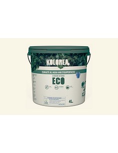 Compra Esmalte al agua eco satinado 750 ml blanco roto KOLOREA KES-06-750ML/06142 al mejor precio