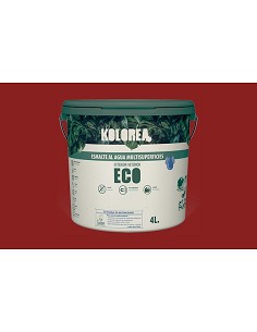 Compra Esmalte al agua eco satinado 250 ml rojo carruajes KOLOREA KES-11-250ML/06153 al mejor precio