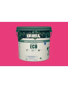 Compra Esmalte al agua eco satinado 750 ml fucsia KOLOREA KES-13-750ML/06156 al mejor precio