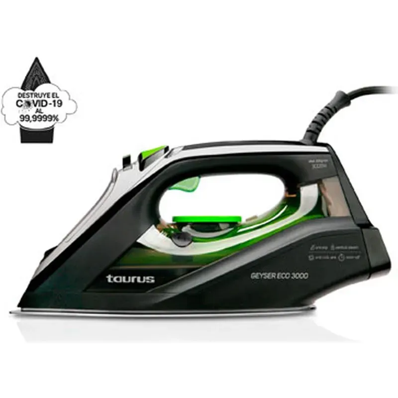 PLANCHA VAPOR SUELA ANONIZADA GEYSER ECO 3000 3000W TAURUS 918776000