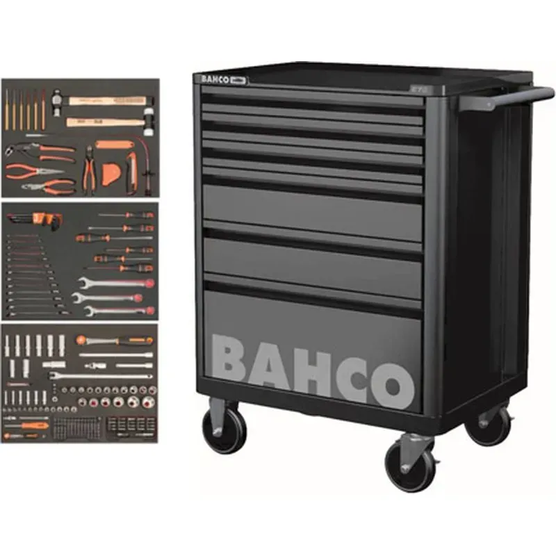 CARRO HERRAMIENTAS METALICO 6 CAJONES 206 HERRAMMIENTAS BAHCO 1472k6bkff19sd