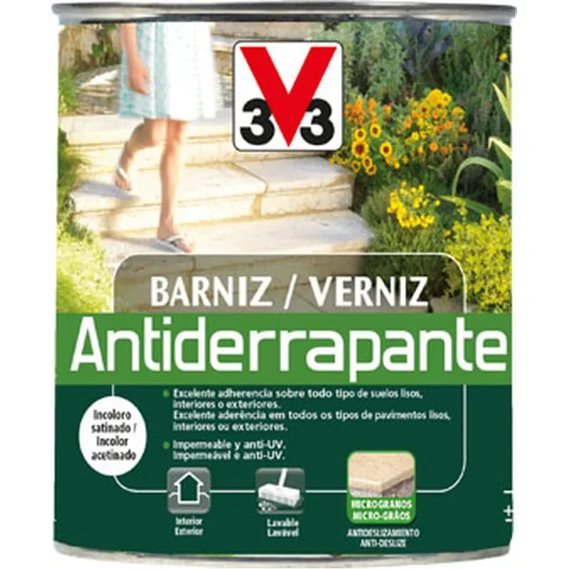 BARNIZ SUELOS ANTIDERRAPANTE 2,5 L V33 44884