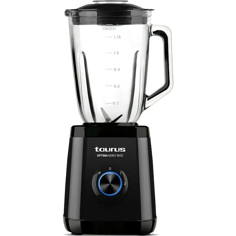 BATIDORA VASO OPTIMA NEGRA 1,5L 1500W TAURUS JB1503C