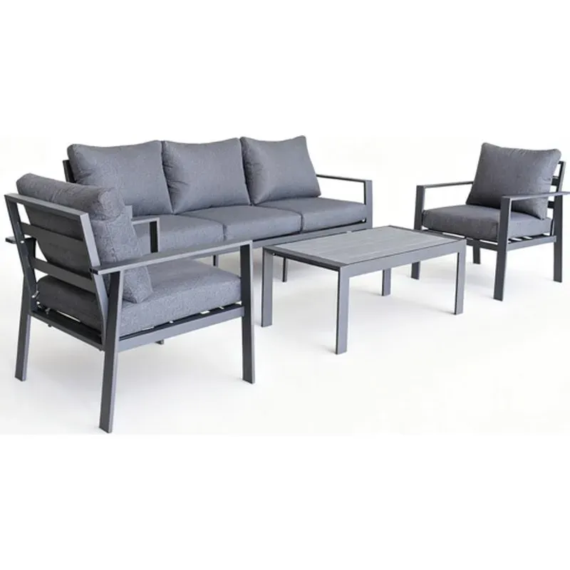 CONJUNTO CAFE ALUMINIO ROMA IMPORT KAZ-1025