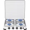 COCINA CAMPING GAS CON TAPA 4 FUEGOS AMBIT 6004