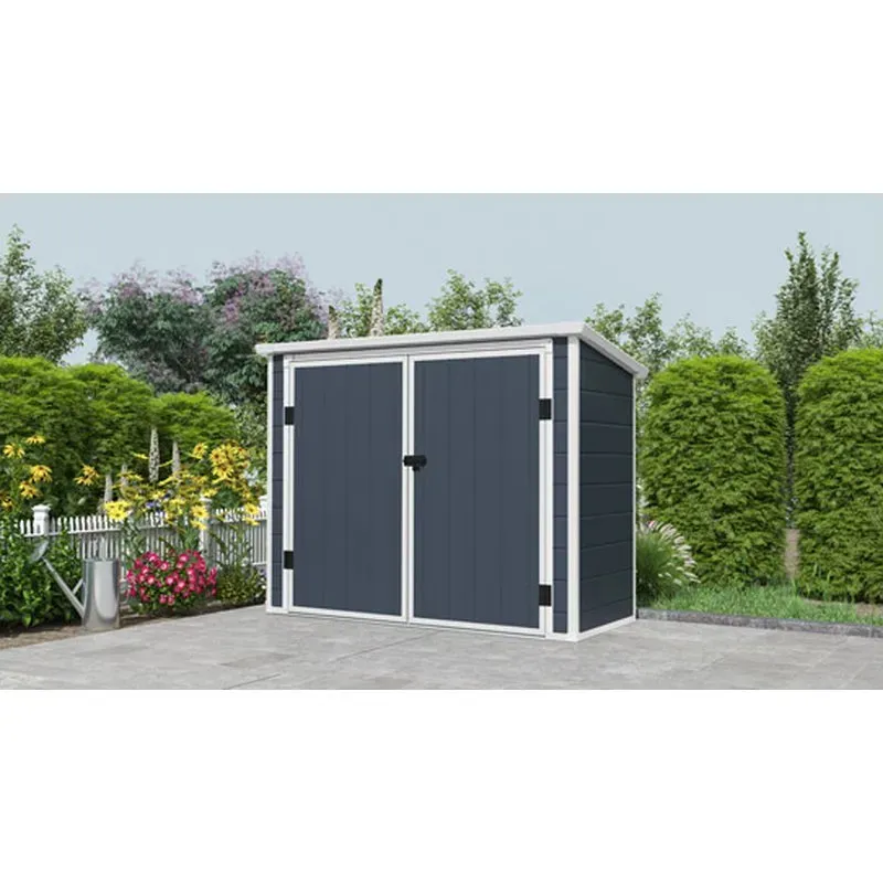 COBERTIZO RESINA SERIE AVE CON SUELO 1,80M² 199X90X149CM COLIN A
