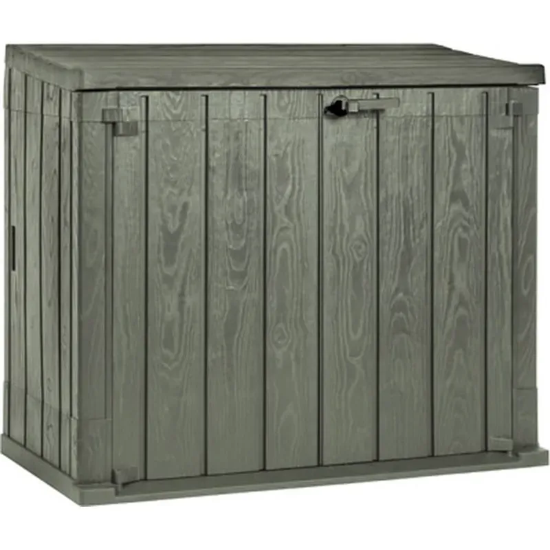 COBCOBERTIZO RESINA STORER PLUS 842 L 129,5X74,5 X111H VERDE TOOMAX 90
