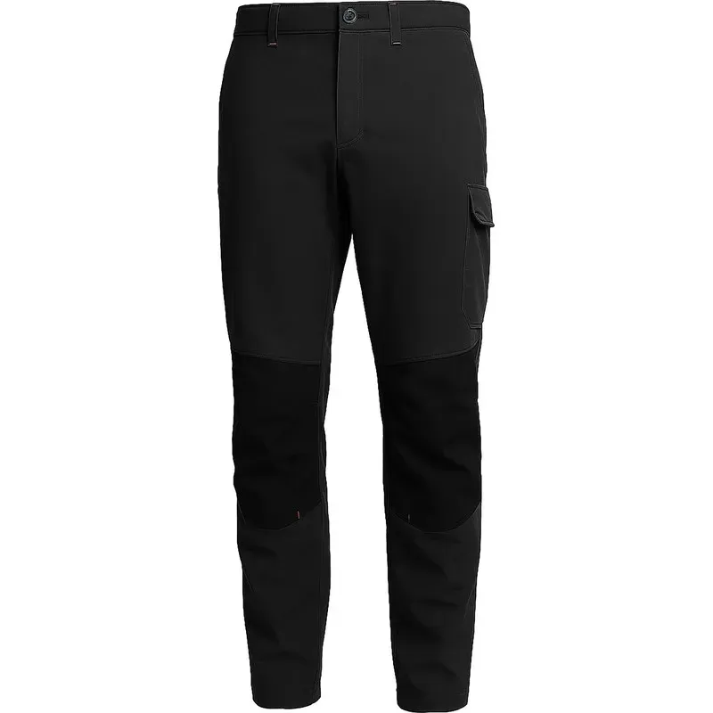 PANTALON MULTIBOLSILLOS 245 GR STRETCH GRIS/NEGRO TALLA M JUBA FX155GY/M