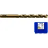 BROCA METAL PROFESIONAL CILINDRICA HSSECO DIN 338N 1016- 1 MM 10UNIDADES IZAR 27309
