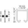 GUIA ACERO NEOCROM K150/300 3 M 2 UNIDADES KLEIN 3619