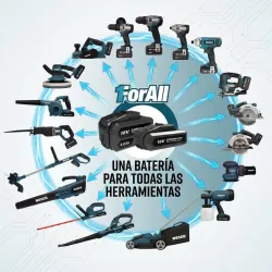 TALADRO PERCUTOR COMPACTO 18V, 50NM BATERIA DE 2.0 AH Y CARGADOR WESCO WS2425K2
