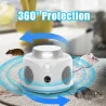REPELENTE ULTRASONIDO RATAS Y RATONES 10,6X10X15CM ROES 231772
