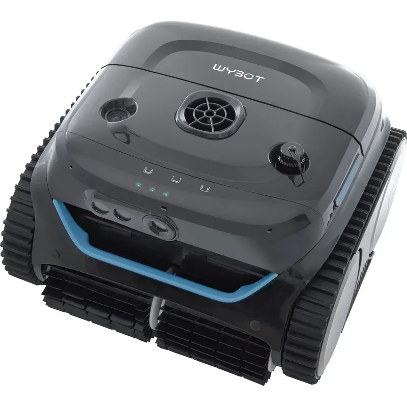 ROBOT LIMPIAFONDOS PISCINAS BATERIA E-TRON VISION PAREDES Y SUELOS WYBOT C2VISION