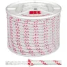 CUERDA POLIESTER TRENZADO CON ALMA diametro 8 MM 200 MT BLANCO ROMBULL 420012001044