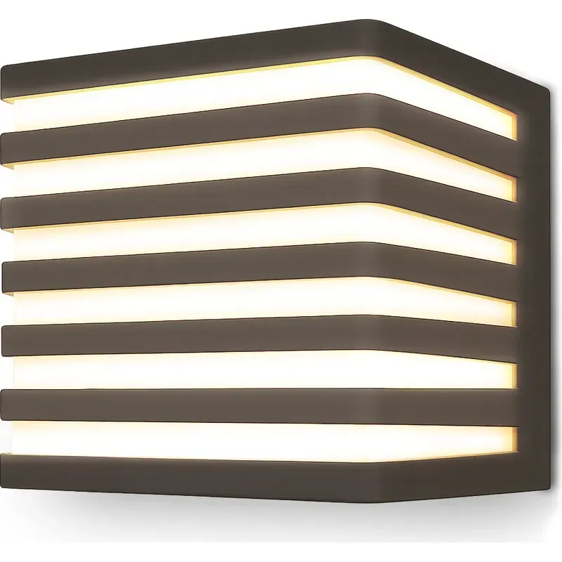 APLIQUE SOLAR LED VITO PARED 9W 1000LM CCT GARZA 401578C