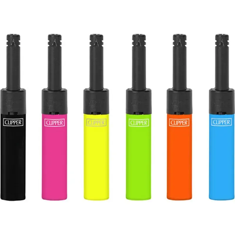 ENCENDEDOR COCINA RECARGABLE MINI TUBE SHINY EXPOSITOR CLIPPER MTM1B119BC