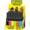 ENCENDEDOR COCINA RECARGABLE MINI TUBE SHINY EXPOSITOR CLIPPER MTM1B119BC