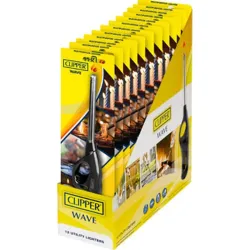 ENCENDEDOR COCINA RECARGABLE WAFE BLANCO BLISTER CLIPPER MG1L000
