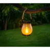 LAMPARA SOLAR LED ASTER NEGRO 16K EFECTO LLAMA GARZA 401567C