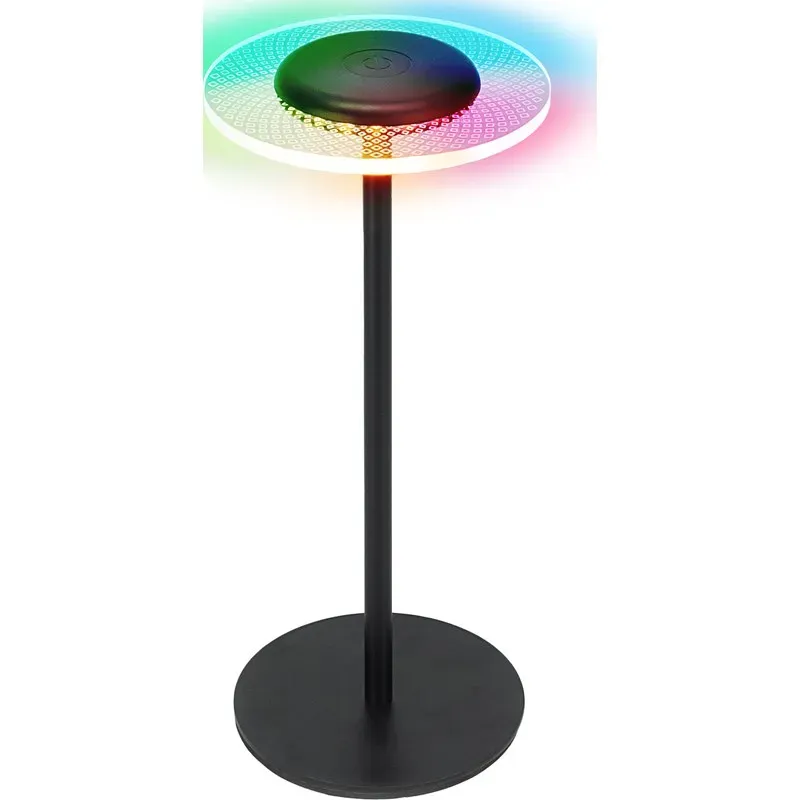 LAMPARA SOLAR LED CIRCE NEGRO 75LM RGB GARZA 401570C