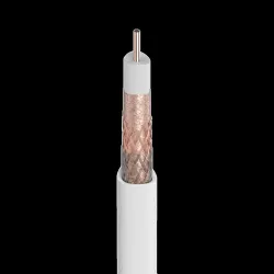 CABLE COAXIAL CU 100M BCO...