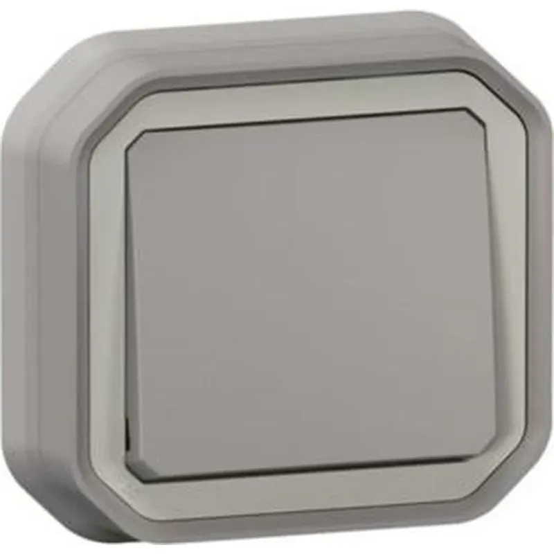 CONMUTADOR EMPOTRAR GRIS IP55 NEW PLEXO LEGRAND 069811LE