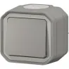 PULSADOR SUPERFICIE GRIS IP55 NEW PLEXO LEGRAND 069720LE