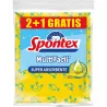 BAYETA AMARILLA (2+1 UDS) MULTIFACIL 36 X 37 CM SPONTEX 19840016