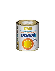 Compra Esmalte antioxidante agua oxiron liso brillante 750 ml blanco TITAN 01H456634/5805980 al mejor precio