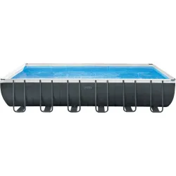 PISCINA DESMONTABLE RECTANGULAR ULTRA XTR 31.800 L DEPURADORA ARENA 7.900 L/H 366 X 132 X 732 CM INTEX 55221