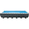 PISCINA DESMONTABLE RECTANGULAR ULTRA XTR 31.800 L DEPURADORA ARENA 7.900 L/H 366 X 132 X 732 CM INTEX 55221